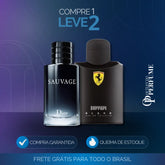 Combo 2 Perfumes Masculinos Importados (100ml) - Dior Sauvage, Ferrari Black [QUEIMA DE ESTOQUE]
